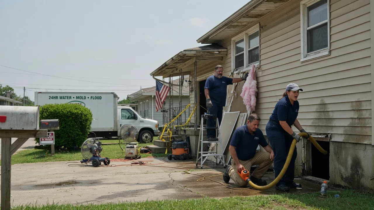 Water Damage Repair in Earl Park, IN near me